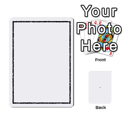 1000 Blank White Cards By Jack Reda Front - Diamond9