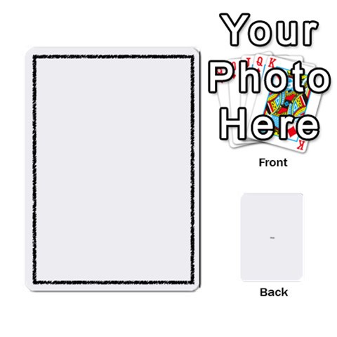 1000 Blank White Cards By Jack Reda Front - Club10