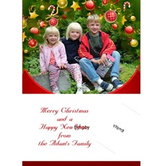 Christmas and New Year 5x7 Card - Greeting Card 5 x 7 Christmas and New Year 5x7 Card - Greeting Card 5 x 7