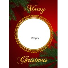 pine brow Christmas Card - Greeting Card 5  x 7 