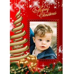 Modern Merry Christmas 5x7 Card - Greeting Card 5 x 7 Modern Merry Christmas 5x7 Card - Greeting Card 5 x 7