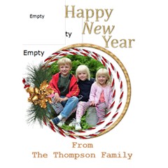 Lemon New Year 5x7 Card - Greeting Card 5 x 7 Lemon New Year 5x7 Card - Greeting Card 5 x 7