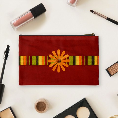 Autumn s Glory Medium Cosmetic Bag 1 By Lisa Minor Back