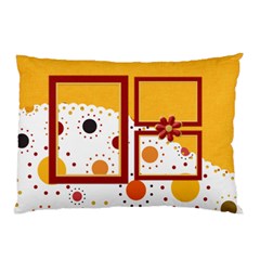 Tangerine Breeze Double Sided Pillow Case  1