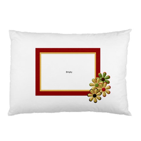 Tangerine Breeze Double Sided Pillow Case  1 By Lisa Minor Back