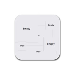 halloween - Rubber Coaster (Square) halloween - Rubber Coaster (Square)