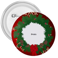 Prissy Christmas button - 3  Button