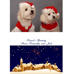 Seasons Greetings 5x7 Christmas card - Greeting Card 5 x 7 Seasons Greetings 5x7 Christmas card - Greeting Card 5 x 7