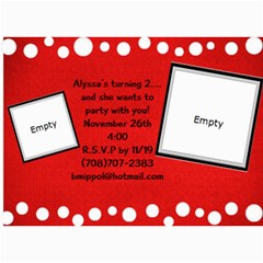 bday - 5  x 7  Photo Cards