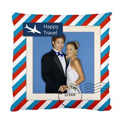 happy travel (5 styles) - Standard Cushion Case (Two Sides) happy travel (5 styles) - Standard Cushion Case (Two Sides)