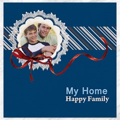 my home happy family - Canvas 12 x 12 my home happy family - Canvas 12 x 12