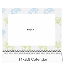 Calendar Read - Wall Calendar 11  x 8.5  (12-Months)