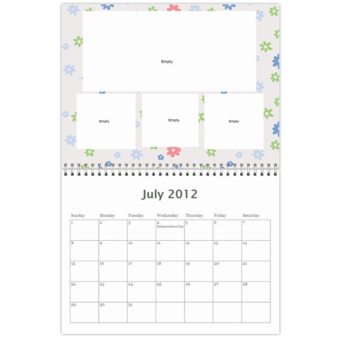 Calendar Read By Carrie Wardell Jul 2012