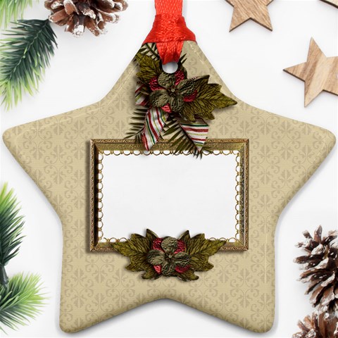 Ornament (star): Christmas15 By Jennyl Front