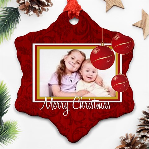 Merry Christmas By Wood Johnson Front