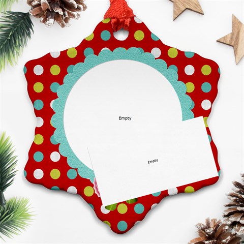 2024 Snowflake Ornament 3 By Martha Meier Front