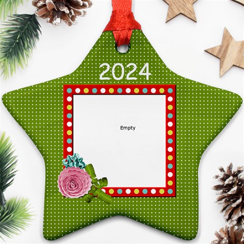 2024 Star Ornament 2 By Martha Meier Front