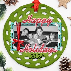 2024 Fancy Ornament 3 - Ornament (Round Filigree) 2024 Fancy Ornament 3 - Ornament (Round Filigree)