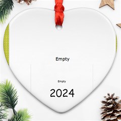 2024 Heart Ornament 3 - Ornament (Heart)