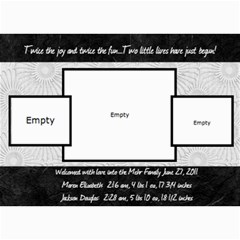 twins 2 - 5  x 7  Photo Cards
