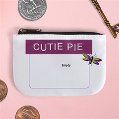 Cutie Pie Purple Mini Coin Purse