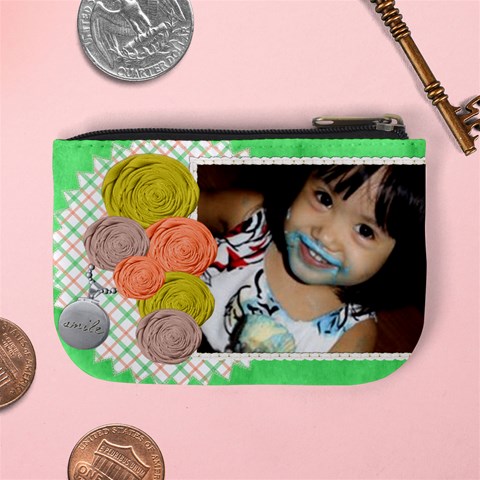 Life = Hope Mini Coin Purse By Angel Back