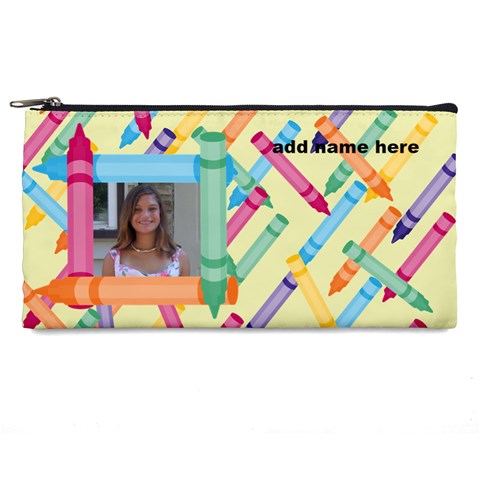 Crayon Pencil Case By Kim Blair Front