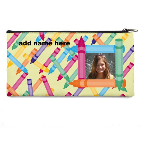 Crayon Pencil Case By Kim Blair Back