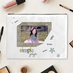 Cosmetic Bag (XL): Simple Joys Cosmetic Bag (XL): Simple Joys