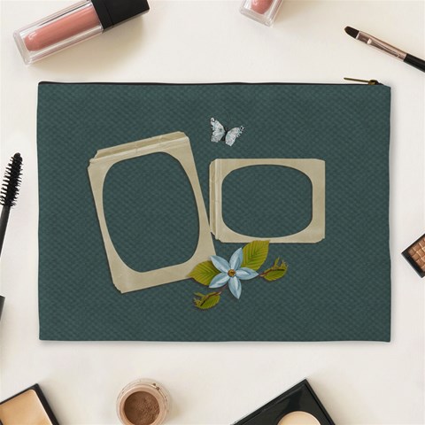Cosmetic Bag (xl): Enjoy Life By Jennyl Back