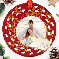 Christmas - Ornament (Round Filigree)