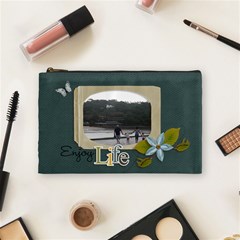 Cosmetic Bag (Medium): Enjoy Life Cosmetic Bag (Medium): Enjoy Life