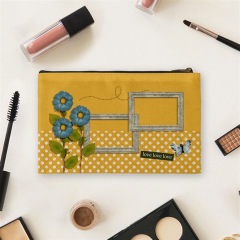 Cosmetic Bag (medium): Enjoy Life By Jennyl Back