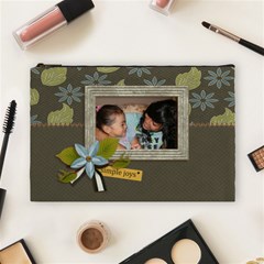 Cosmetic Bag (Large): Simple Joys2 Cosmetic Bag (Large): Simple Joys2