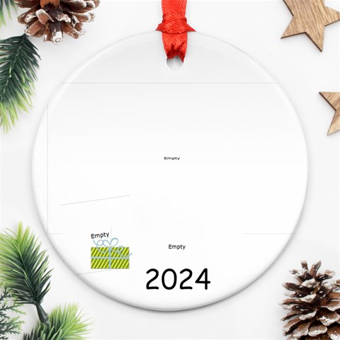 2024 Circle Ornament 2 Front