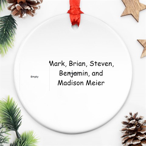 2024 Circle Ornament 2 Back
