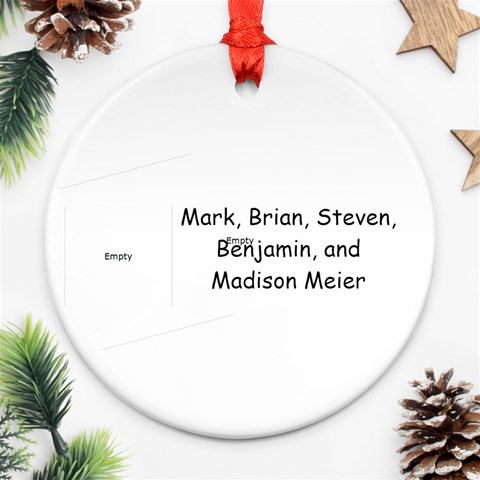 2024 Circle Ornament 2 Back