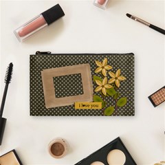 Cosmetic Bag (small): I Love You