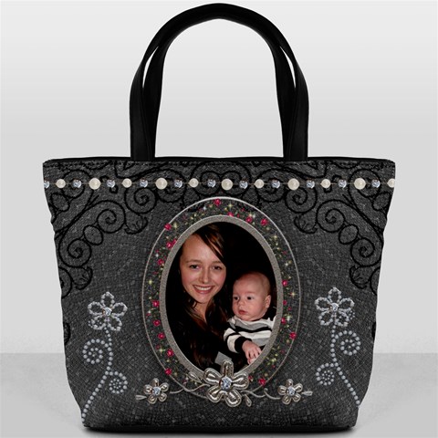 Fancy Midnight Bucket Bag By Lil Front