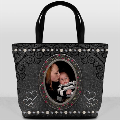 Fancy Midnight Bucket Bag By Lil Back
