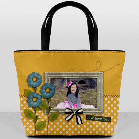 Bucket Bag: Lovelovelove By Jennyl Front