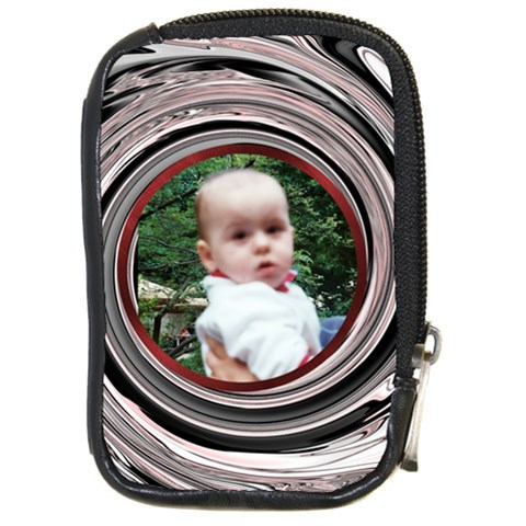 Black Swirl Camera Case By Maryanne Front