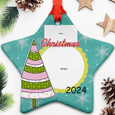 2024 Star Ornament 2 Front