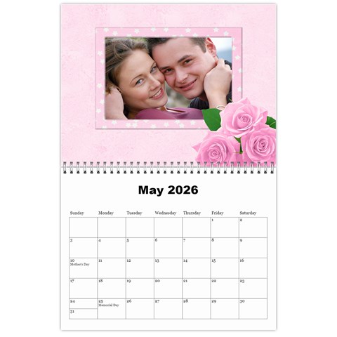 My Girl 2026 (any Year) Calendar By Deborah May 2026