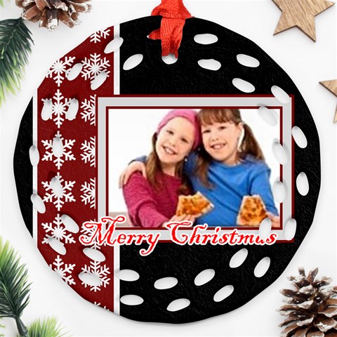 Merry Christmas By Wood Johnson Front