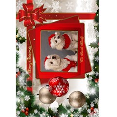 Christmas Greeting 5x7 Card (red) - Greeting Card 5 x 7 Christmas Greeting 5x7 Card (red) - Greeting Card 5 x 7