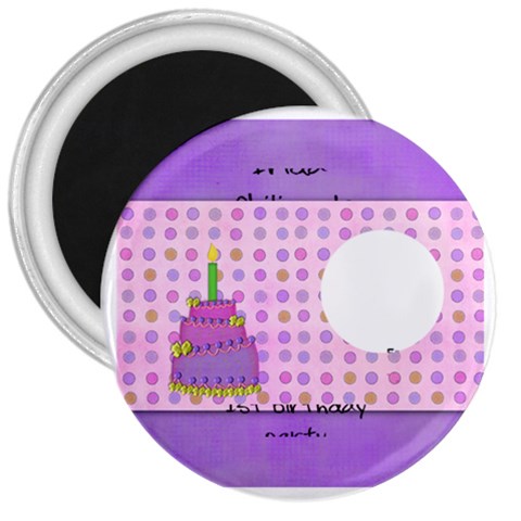 Irida Birthday Magnet By Marka20300 Front
