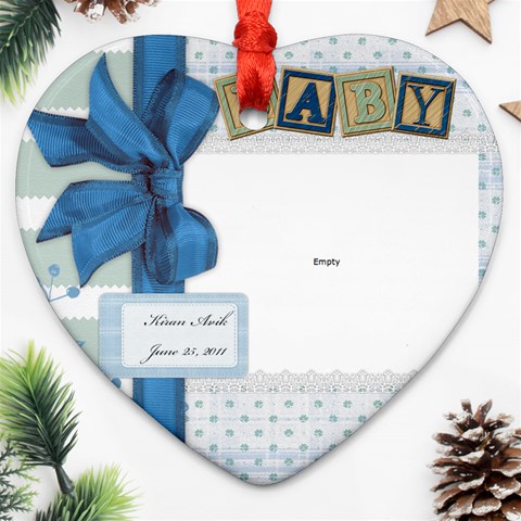Baby Ornament By Kaitlin Front