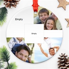 Merry christmas - Ornament (Round)