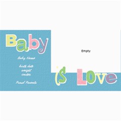 Baby Boy Photo Card
